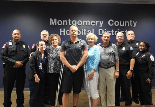 MAJOR LEAGUE BASEBALL SCOUT THANKS PEOPLE WHO SAVED HIS LIFE